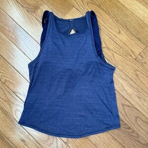 Lululemon Twist & Reach Tank Heathered Aeon
